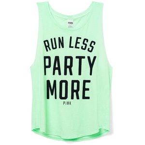 PINK Victoria’s Secret Muscle Graphic Tee